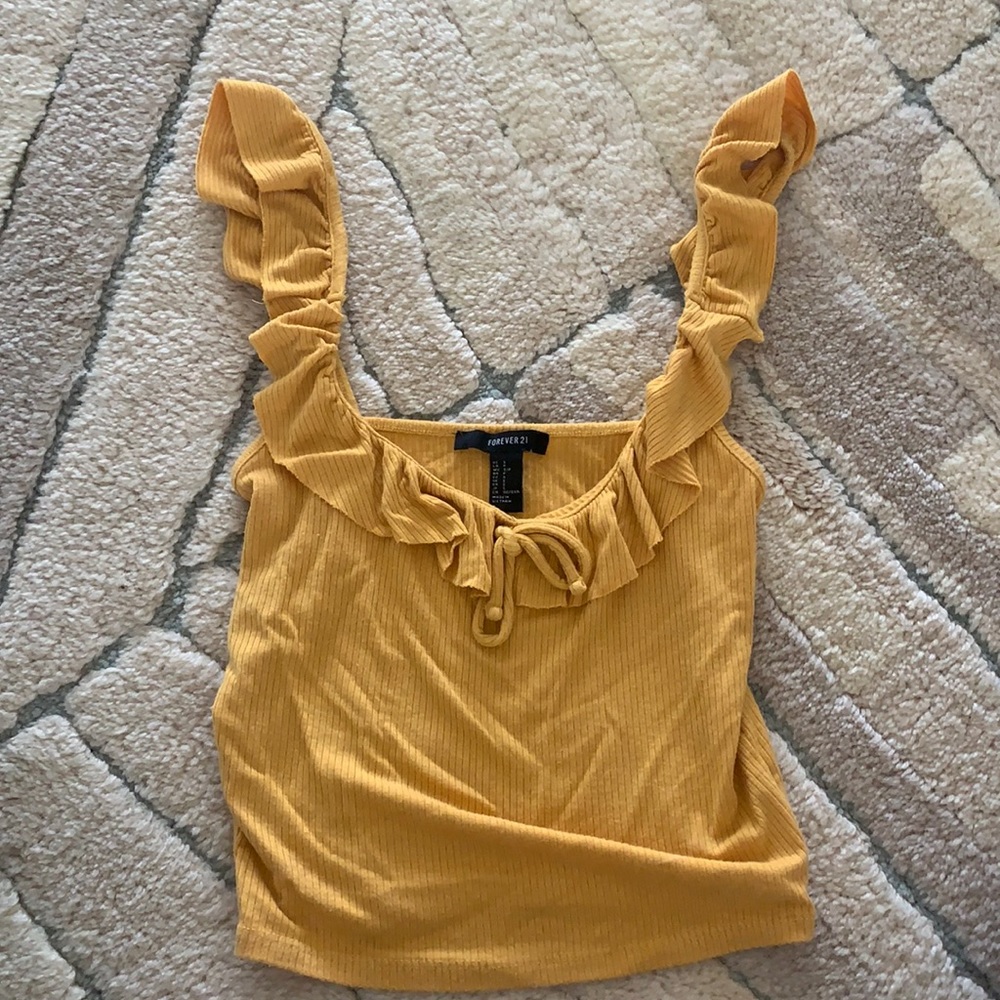 Yellow tank